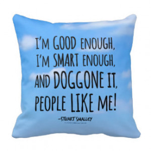 Stuart Smalley's Daily Affirmation Pillows