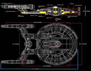 Star Trek Galaxy Class Deck Layouts