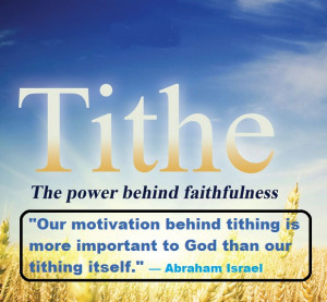Great Truths About Tithing