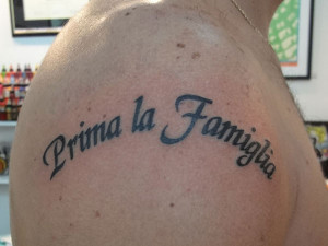 These are the family tattoos sayings about tattoo italian Pictures