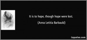 More Anna Letitia Barbauld Quotes