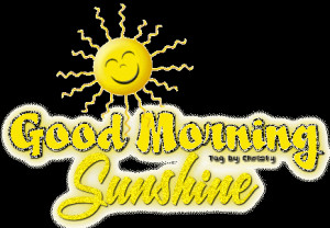 Good morning sunshine Image