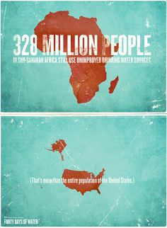 328 million people in Sub-Saharan Africa still use unimproved drinking ...