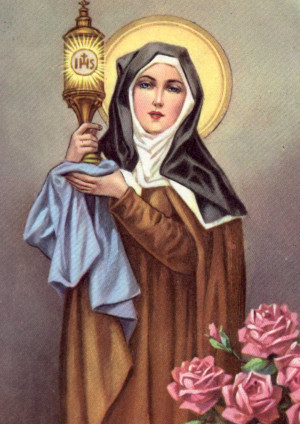 August 11 : Feast of Saint Claire of Assisi