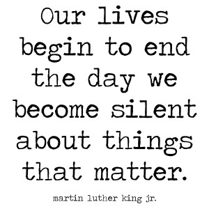 Our Lives Begin to End...