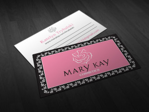 ... mary kay business card template mary kay mary kay business card