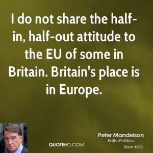 Peter Mandelson Quotes