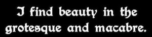 scary beauty cute quote Black and White text quotes beautiful creepy ...