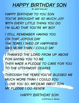 Son Birthday Quotes, Birthday Quotes, Happy Birthday Wishes