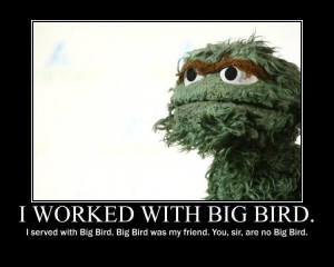 ... Big Bird / Mitt Romney Hates Big Bird -You, sir, are you Big Bird