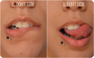 ... sores. When you have sore lips the healing process takes even longer