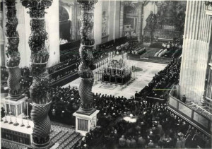 ... 12, 1939, At. Peter's Basilica - Funeral of Pius XI (Vatican archives