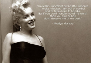 Marilyn Monroe Quotes About Love and Life