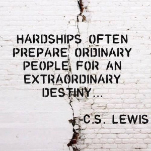 Lewis on Hardships