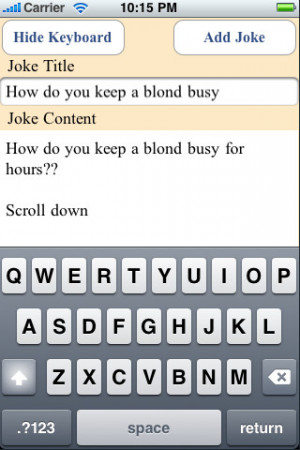 Download Growing List of Dumb Blonde Jokes iPhone iPad iOS