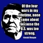 ronald reagan quote ronald reagan quote about american strength and