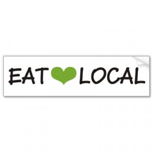 try my best to eat local thank you boston organics and here are a ...