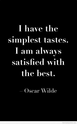 Tag Archives: simplest taste quote