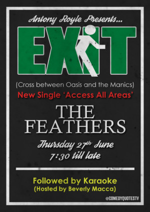 The Royle Family ‘Exit’ poster