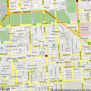 South Australia Google Map