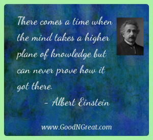 ... the Great Mystery into which we were born.” – Albert Einstein