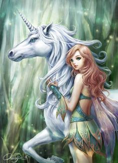 ... unicorns and fairies angels new art fantasy creatures fairies tales