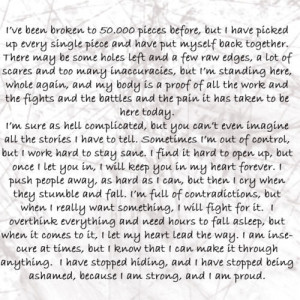 personal #scars #life #strength