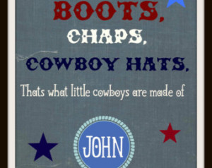 ... Quotes-Boys Room Decor-Cowboy Decor-Cowboy Boots Decor-Western Nursery
