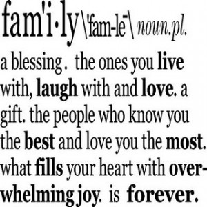 Definition of Family {Vinyl}