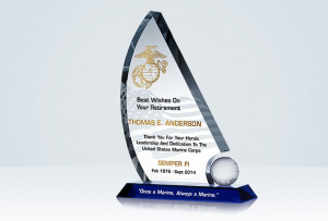 ... Military Gifts » U.S. Marine Corps » Marine Corps Retirement Gift