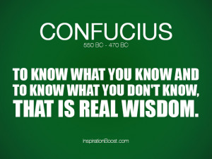 Confucius Wisdom Quotes