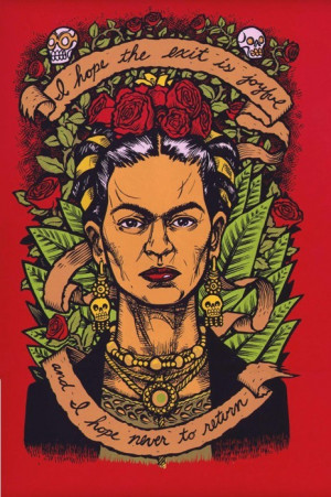 Frida Kahlo Last Words 1 limited edition fine art print