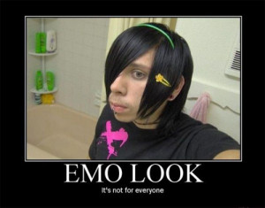 This emo meme proves that the “emo look” is definetly not for ...