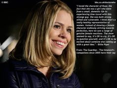 Rose Tyler♥ - Oh my gosh, someone have Moffatt read this quote over ...