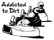 Addicted To Dirt Go Kart Decal Sticker