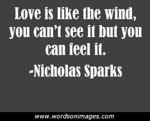 Nicholas sparks love quotes