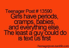 Period Cramp Quotes Tumblr Girls have periods, cramps,