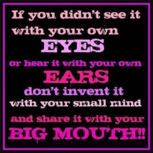 ... lies! ... Guess some people are looking for a pity party! ~ boo hoo