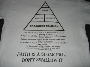ATHEIST PYRAMID Design