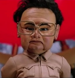 Kim Jong-il, as depicted in the movie 'Team America: World Police ...