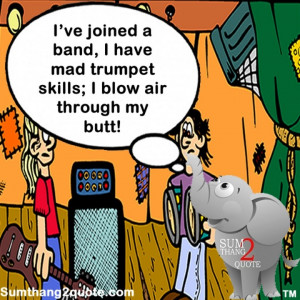 ... laugh #laughter #humor #silly #lol #lmao #band #trumpet #mad