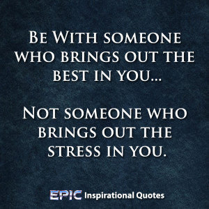 Relationship Quotes Stress