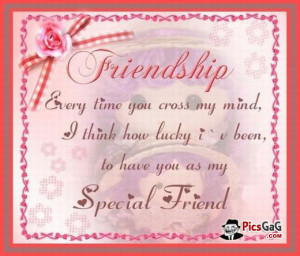 ... To Have You as My Special Friend. You Like This Friendship Picture