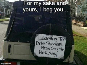... stick, I HAVE to make this sign for the car!!!! LMAO Im dying