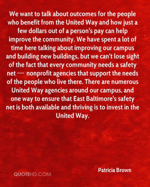... United Way agencies around our campus, and one way to ensure that East