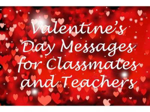 School Valentine's Day Messages