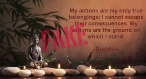 Category: Fake Buddha Quotes