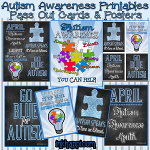 ... happi” to be able to promote a good cause: Autism Awareness Month