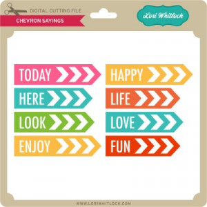 Chevron Sayings