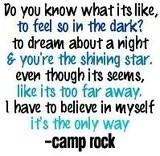 camp rock movie quotes www hitupmyspot com